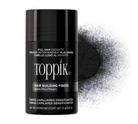 Toppik Hair Building Fibres Powder - Instant Thinning Concealer - Black, 12g