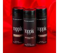 TOPPIK Hair Fibres 27.5g x 3 Multibuy - the instant solution to thinning hair