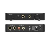 TOPPING A50 III NFCA Headphone amp Pre-Amplifier - SE/BAL input 6.35mm single-ended 4.4mm balanced jack 3500mW x2 powerful output (Black)