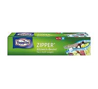 Toppits 2049649 Zipper Bag Multi-use 3/8-Piece