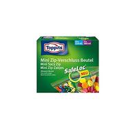 Toppits Mini Bag Zip With Zip/Multi-Purpose Bag (20 x 150 ml + 20 x 380 ml/Seal)