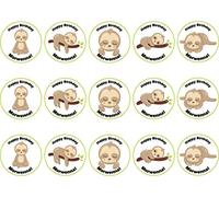 TopPrintedToppers Personalised Cupcake Topper, 15 x 2 inch, White, Various Occasions