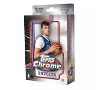 Topps 2025-26 Basketball NBA Chrome Basketball Trading Card Hanger Box