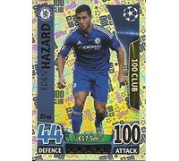Topps Champions League Match Attax 15/16 Eden Hazard 100 Hundred Club 2015/2016 Trading Card