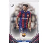Topps Chrome UCC 2023/24 Robert Lewandowski Trading Card