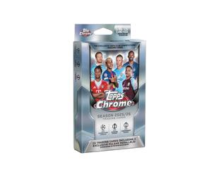 Topps Chrome UEFA Club Competitions 2025/26 Hanger Box