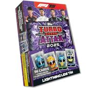Topps Turbo Attax Formula 1® 2025 - Mega Tin - Shakedown - contains 66 cards including 6 LE's and 4 Exclusive 'Shakedown' Cards!