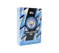 2025/26 Manchester City Collector Tin - contains 35 cards including LE's and parallels!
