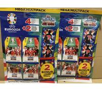 Topps Match Attax Euro 2024 Trading Cards Mega Multipack: 32 cards +2 Ltd X 2