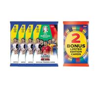 Topps Official Euro 2024 Match Attax - Eco Mega Multipack (Reduced Packaging Version) - Contains 32 EURO 2024 Match Attax cards plus 2 random Limited Edition cards.