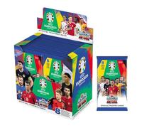 Topps Official Euro 2024 Match Attax - Full Box - 36 packets of EURO 2024 Match Attax (288 cards). Ultra-rare Cristiano Ronaldo Career Celebration to be found inside lucky boxes., FS0004770-DE