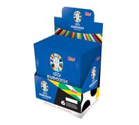 Topps Official Euro 2024 Sticker Collection - Full Box Bundle - 200 Packets of Euro 2024 Stickers in 4 Full Boxes (50 Packets per Box). 1200 Stickers per Bundle.
