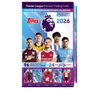 Topps Premier League 2025/26 Festive Countdown Calendar 24 Packs Football Cards