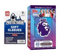 Topps Premier League 2025/26 Mega Tin #3 - Big Game Baller - Includes 40 cards plus 3 Globaller Globallers Trading Trading Cards + 250 Protectodon Card Sleeves