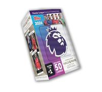 Topps Premier League 2026 - Debut Edition - Hall of Fame Super Tin #1. Contains 50 cards plus 3 Hall of Fame LE cards.