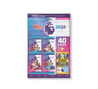 Topps Premier League 2026 Debut Edition Mega Multipack contains 40 cards