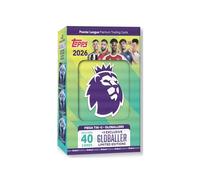 Topps Premier League 2026 - Debut Edition - Mega Tin (Globallers). Contains 40 cards plus 3 Globallers LE cards.
