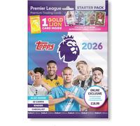Topps Premier League 2026 Starter Pack Gold LionCard + Extra Insert Official Set