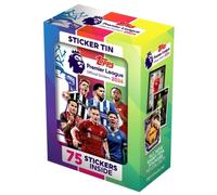 Topps Premier League Stickers 2026 - Sticker Tin (Contains 12 Premier League Sticker Packets Plus 1 mini Pack (75 Stickers in Total).