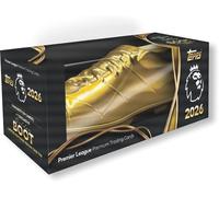 Topps Premier League 2026 - Debut Edition - Golden Boot Tin - contains 57 cards including 7 exclusive Golden Boot LE cards