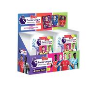 Topps Premier League Stickers 2026 - Full Box - Contains 100 Sticker Packets (6 Stickers per Packet).