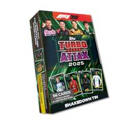 Topps Turbo Attax Formula 1® 2025 - Mega Tin - Lightning Lids - contains 66 cards including 6 LE's and 4 Exclusive 'Lightning Lids' Cards!