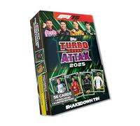Topps Turbo Attax Formula 1 2025 Mega Tin Shakedown Includes 66 Cards Including 6 LE Cards and 4 Exclusive Cards