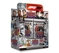 Topps Turbo Attax Formula 1® 2025 - Trading Card Display with 24 Boosters | Diamond Anniversary Edition + heartforcards® Shipping Protection