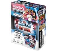 Topps UCC Match Attax 2025/26 - Mini Tin - Global Goalscorers - Includes 28 Match Attax Cards Plus One Random Star Boy LE and 3 Exclusive "Worldies" LE Cards