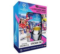 Topps UCL Mini Tin of Stickers T.20/21 (9 envelopes)