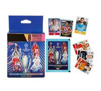 Topps UEFA Champions League 24/25 - Eco Pack - Contains 8 Packets of Stickers Plus a Bonus 3 Sticker Packet (51 Stickers in Total)