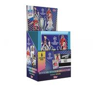 Topps UEFA Champions League Stickers 24/25 - Full Box (50 packets/300 Stickers). 1 Hero Packet Guaranteed Inside Every Full Box.