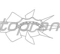 Topran 111 409 Radiator Fan Wheel
