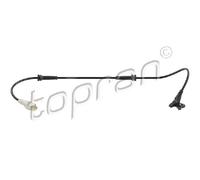 Topran ABS sensor Front Left/ Right For Citroen C4 Peugeot 307 With cable