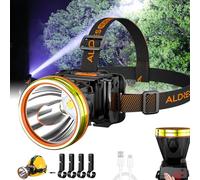 TOPRATED High Power LED Headlamp Super Bright Adult Motion Sensor Headlight Spotlight Waterproof Rechargeable Outdoor Hunting Light Flashlight Portable Head lamp for Fishing Camping Hiking