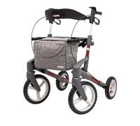 Topro ATR Outdoor All Terrain Folding Lightweight Rollator (Medium, Red)