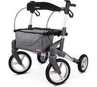 Topro ATR Outdoor All Terrain Folding Lightweight Rollator (Small, Silver)