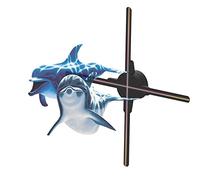 TOPS 3D Hologram Fan, 20.5inch Holographic Advertising Display with WiFi, Bluetooth, APP, Hologram Display Fan with High Resolution 576 LED Beads, 3D Animation Video Projector Display