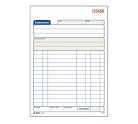 Tops Adams Statement Book, 2-Part Carbonless, White/Canary, 5-9/16 x 8-7/16 Inches, 50 Sets (DC5812)