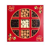 TOPS Assorted Chocolate Dragee - Nuts & Fruits covered with Chocolate - 450g
