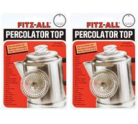 Tops Fitz-All Replacement Percolator Top (Small, Transparent, 1 Count) - Fits Electric & Stovetop Percolators with Cover Openings 13/16 inch to 1-1/2 inch