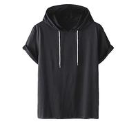 Tops for Women UK Women's Waffle Knit Tunic Knot Tie Blouse Long Sleeve Tops V-Neck Casual Loose Bat Wing Shirts Long Baggy Tops for Women UK Blouses (Black, XXL)