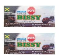 Tops Jamaican Bissy Tea, Kola Nut, 2 Pack