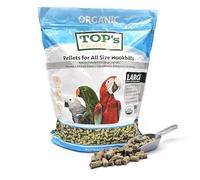 Top's Large Pellets | Sustainable Parrot Food for Large Hookbill Parrots (4lb | 1.81kg)