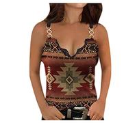 Tops T-Shirt for Women Print Daily Stylish Fashion Top Monkey Shirt, Wine Red, XXL