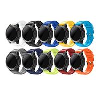 TOPsic 5 Straps, Quick Fit 22mm Soft Silicone Sport Replacement Band for 5/5 Plus/Forerunner 935/6/ 6 Pro/ 7/7 Solar/ 7 Sapphire Solar