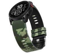 TOPsic 5 Straps, Quick Fit 22mm Soft Silicone Sport Replacement Band for Garmin 5/5 Plus/Forerunner 935/6/ 6 Pro/ 7/7 Solar/ 7 Sapphire Solar