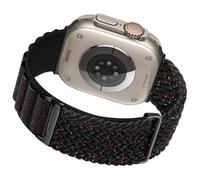 TOPsic Alpine Loop Ultra Strap 49mm 46mm 45mm 44mm 42mm, Sport Double Textile Stretch Nylon Titanium G-Hook Strap for iWatch Ultra 2 Series 10 9 8 7 6 5 4 3 2 1 SE Women Men