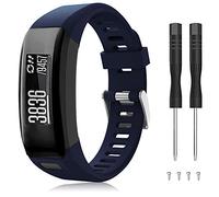 TOPsic Compatible Vivosmart HR Strap, Soft Silicone Replacement Accessories Adjustable Wristband Watch Straps Designed for Vivosmart HR Smart Watch,Not for Vivosmart HR+