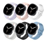 TOPsic Galaxy Watch8 Strap 40mm 44mm, Silicone Band Soft Replacement Bracelet Sport Strap for Samsung Galaxy Watch 8 40mm/GAlaxy Watch 8 44mm/GAlaxy Watch8 Classic 46mm